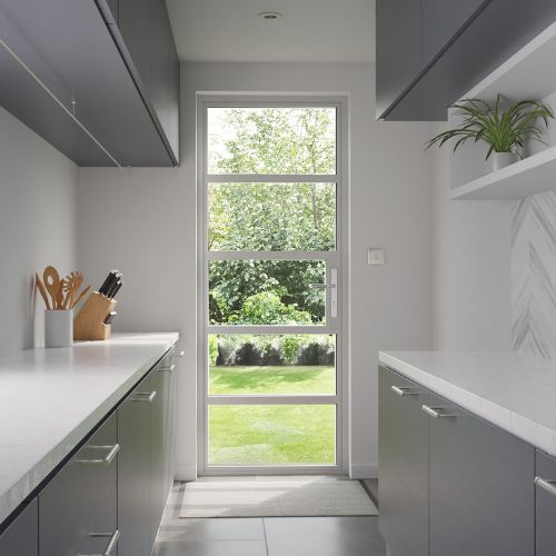 aluminium entrance door